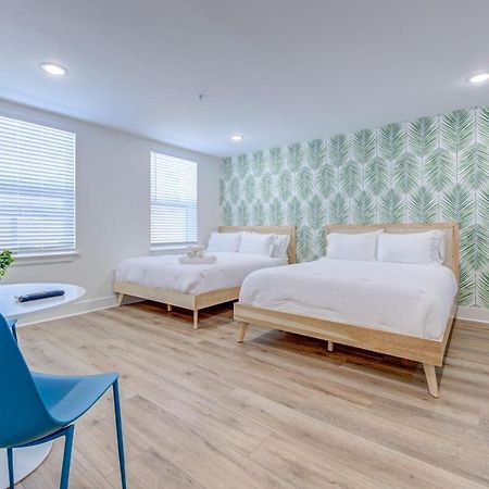 Beach House Paradise Studio Apartment 2 Beds Galveston Esterno foto