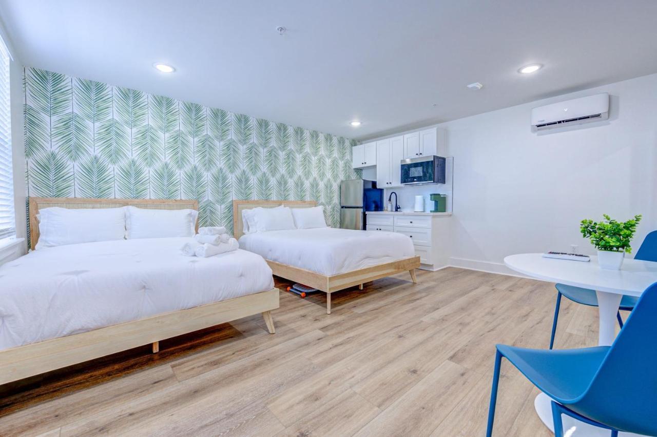 Beach House Paradise Studio Apartment 2 Beds Galveston Esterno foto
